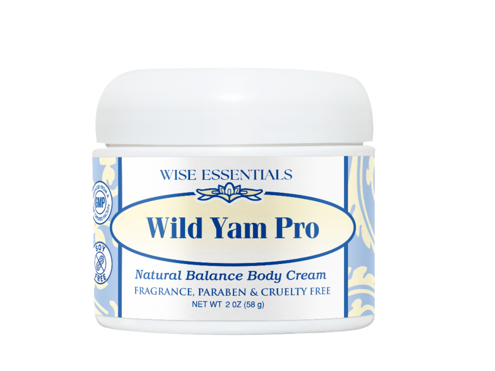 Wild Yam Pro Cream 2 oz Jar